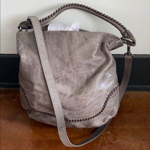 Frye Melissa Hobo in ice grey